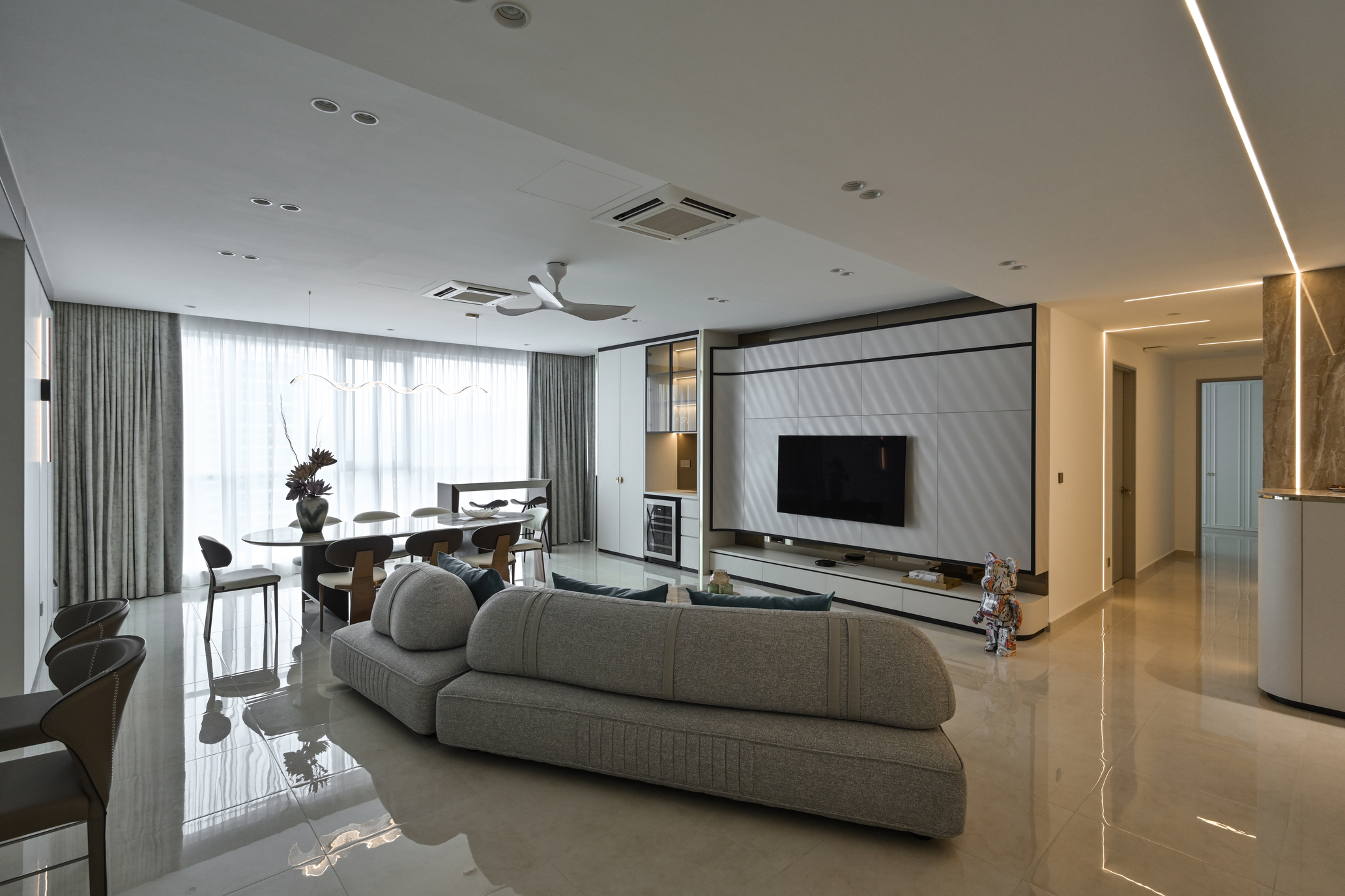 Uptown residence @ Petaling jaya - QUADROS DESIGN