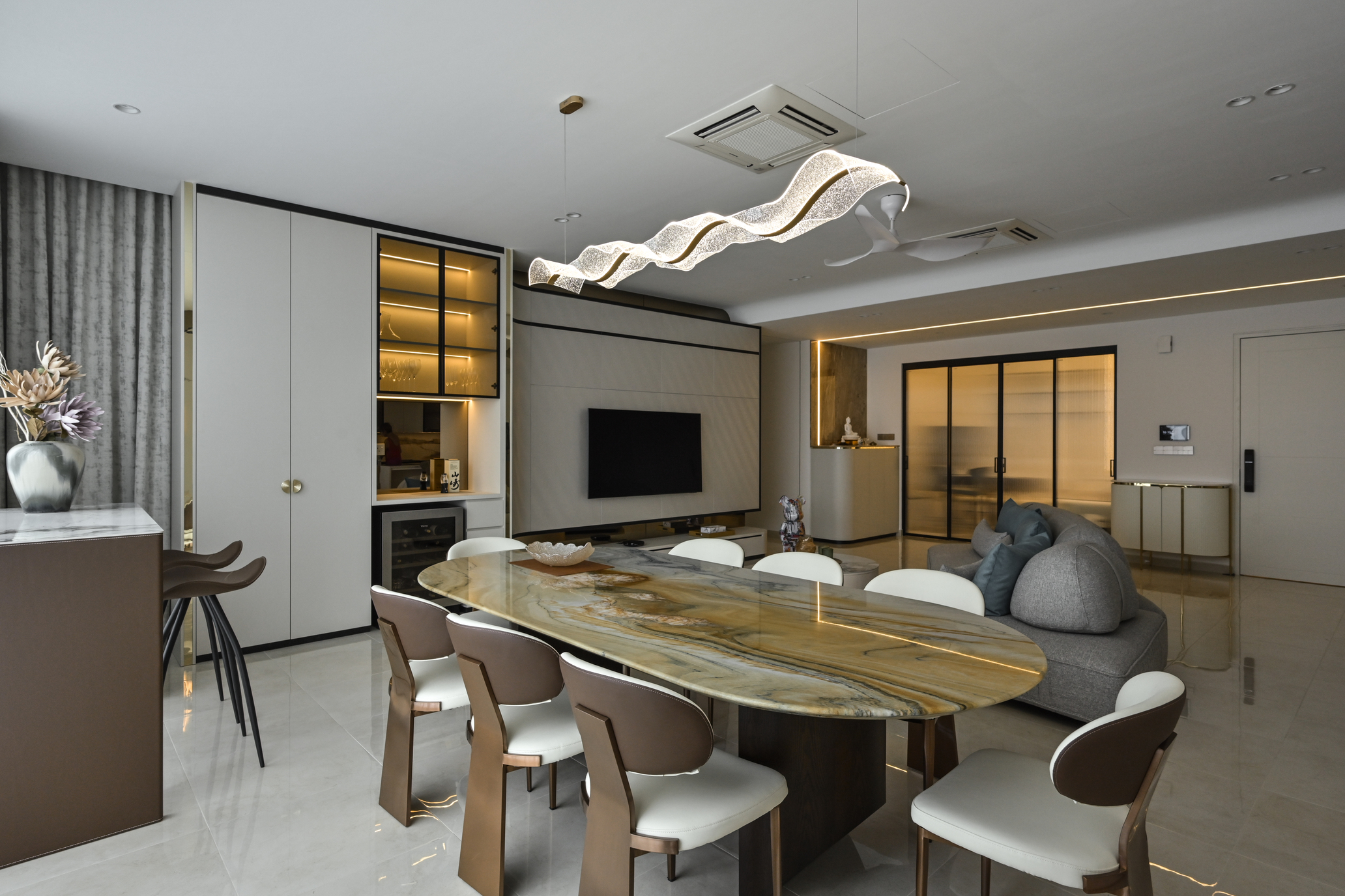 Uptown residence @ Petaling jaya - QUADROS DESIGN